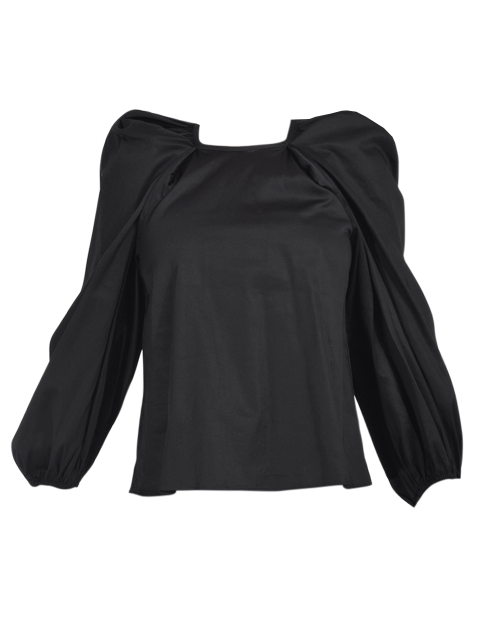 KIKA VARGAS Hitomi Top in Black