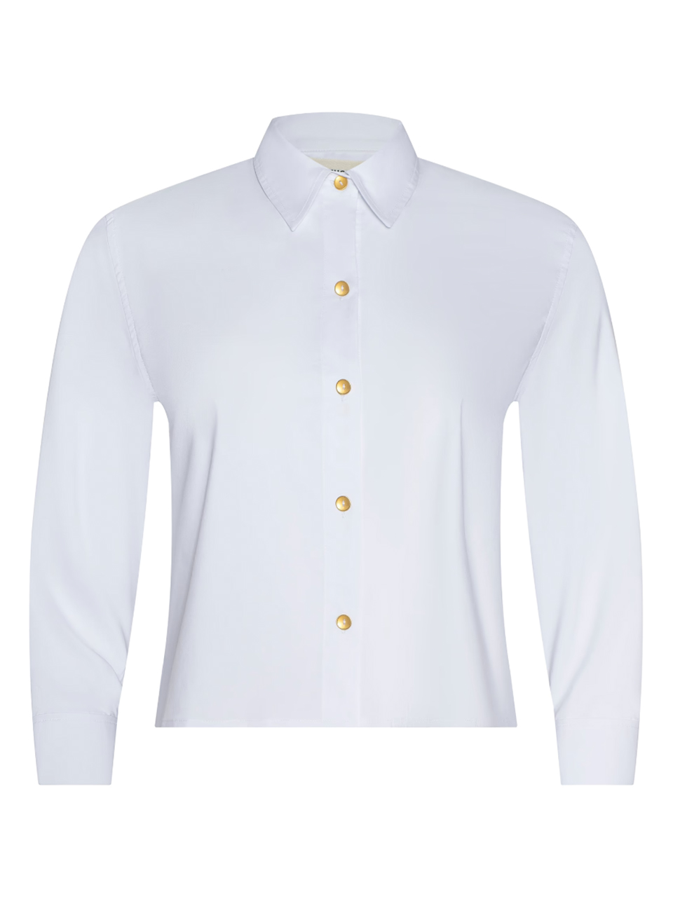 L'AGENCE Fawn Floral Print Shirt in Rococo Floral Product Shot 