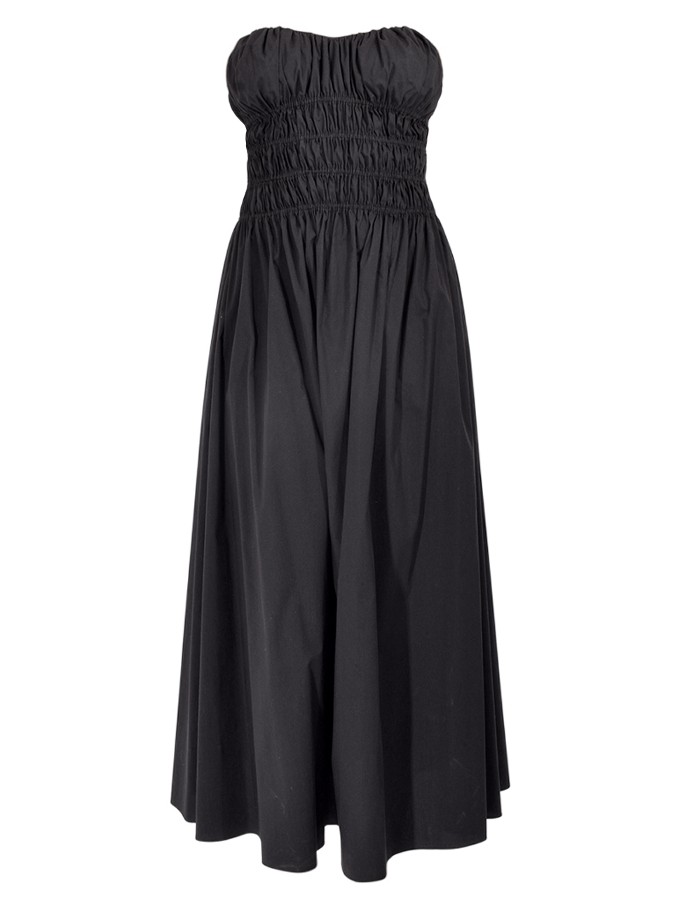 CAROLINE CONSTAS Ivette Dress in Black Product Shot 