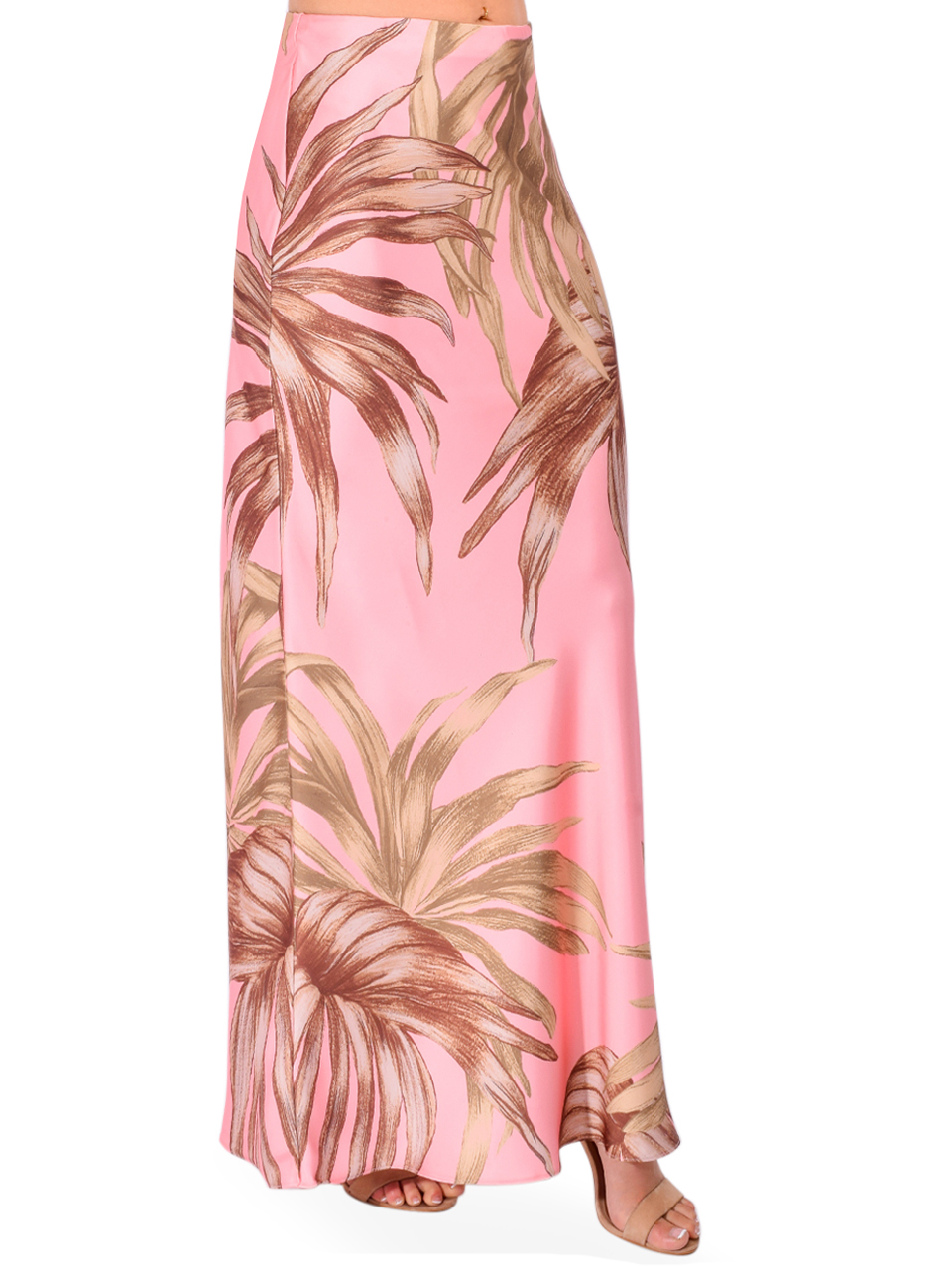 ROCOCO SAND Fawn Maxi Skirt in Pink Side View 