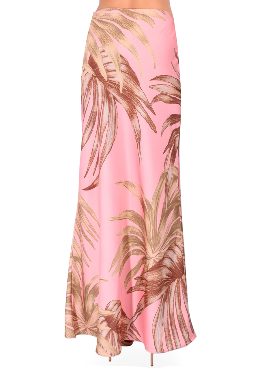 ROCOCO SAND Fawn Maxi Skirt in Pink Back View 
