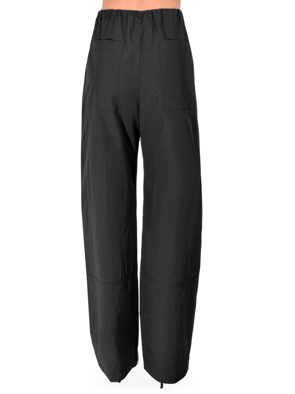 PARIS GEORGIA Cocoon Trackpant in Black Back View 