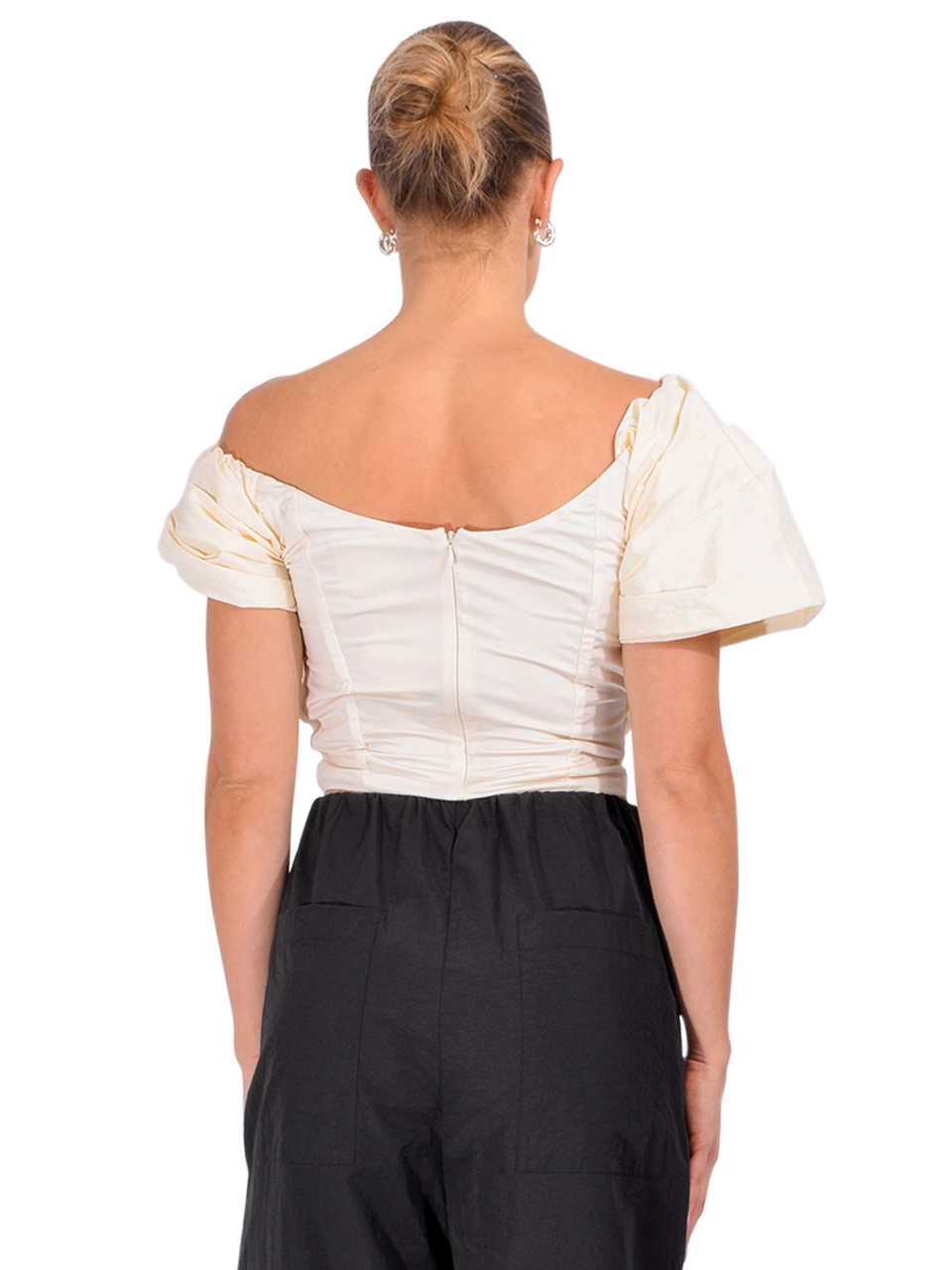 PARIS GEORGIA Rio Bodice in Bone Back View 