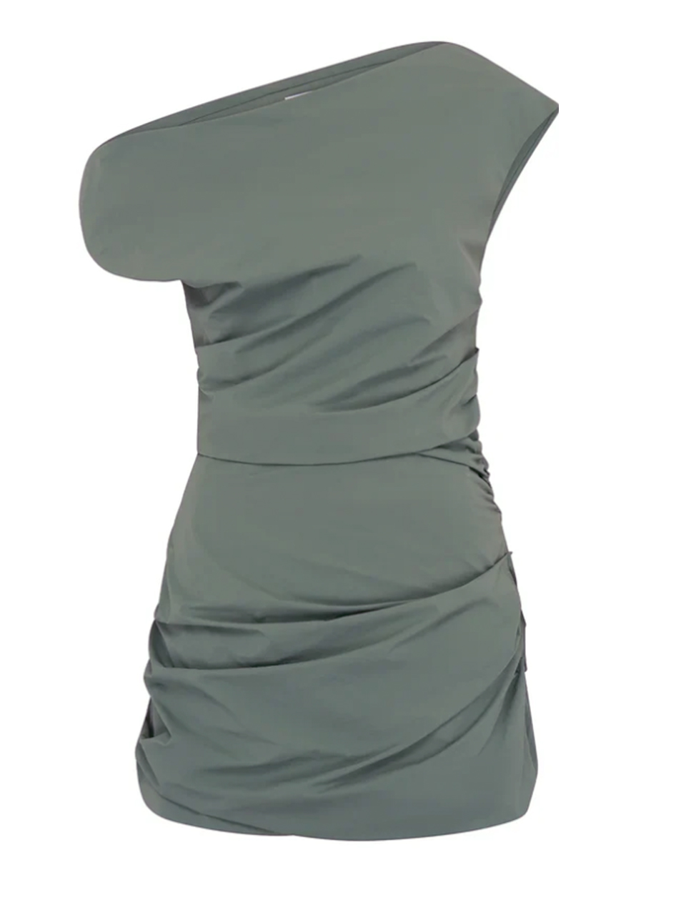 PARIS GEORGIA Remmy Mini Dress in Duck Green Product Shot 