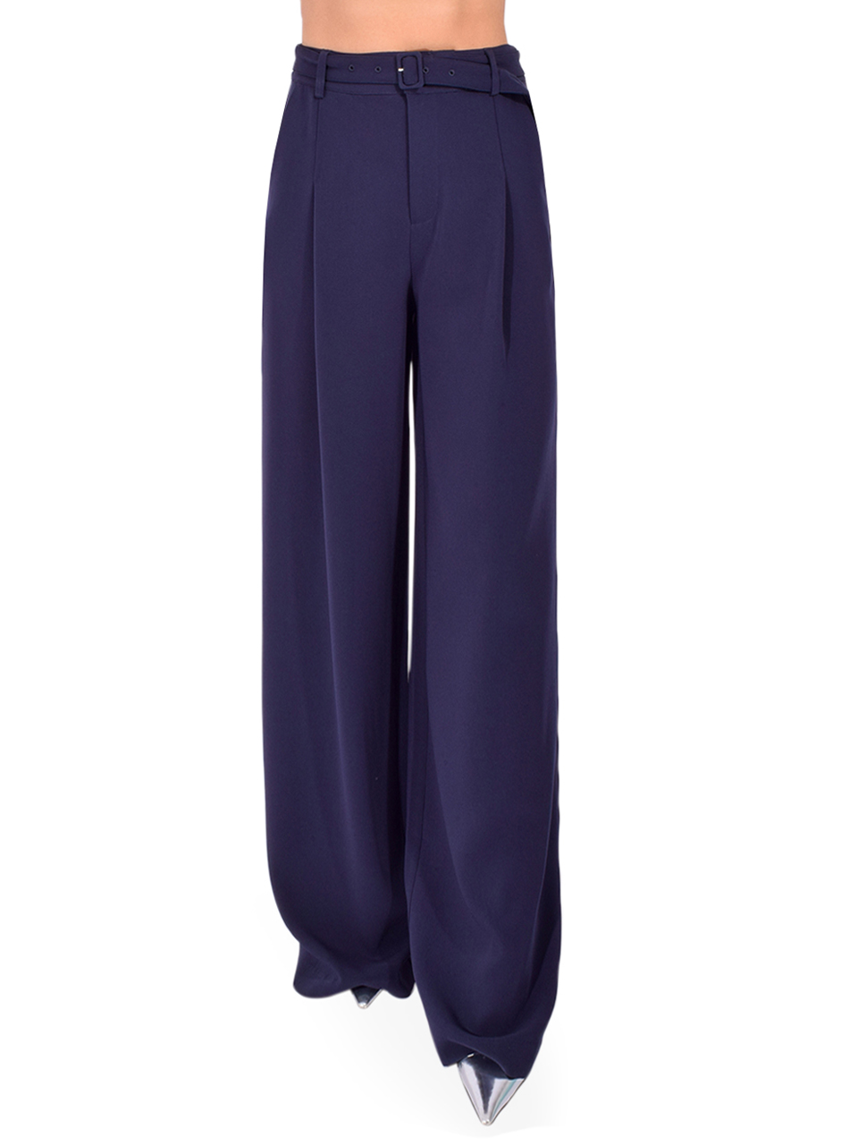 CINQ À SEPT Eliah Pant in Navy Front View 