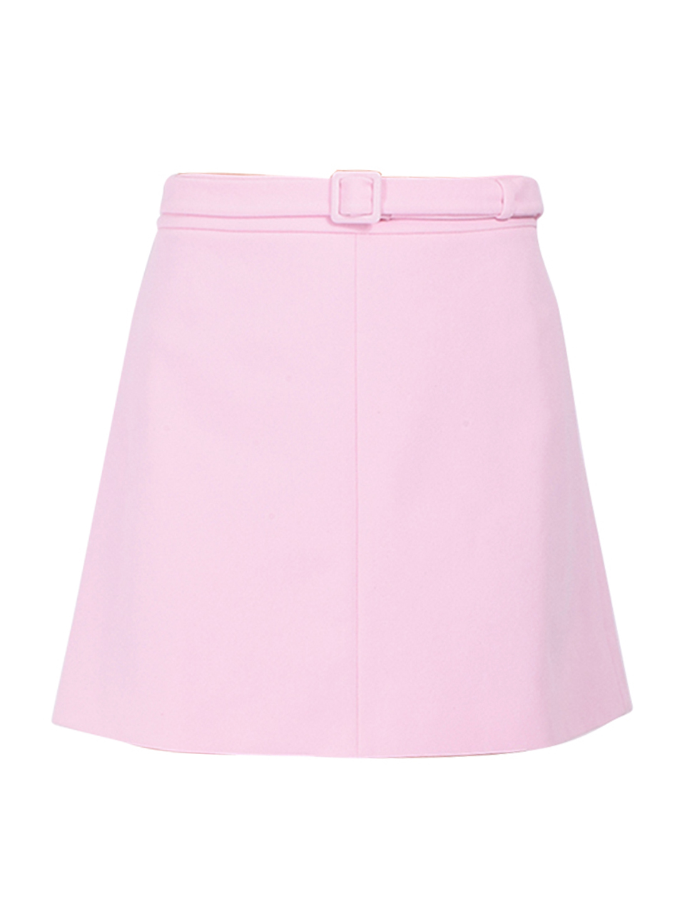 SANS FAFF Jane A-Line Mini Skirt in Blush Pink, Women's Designer