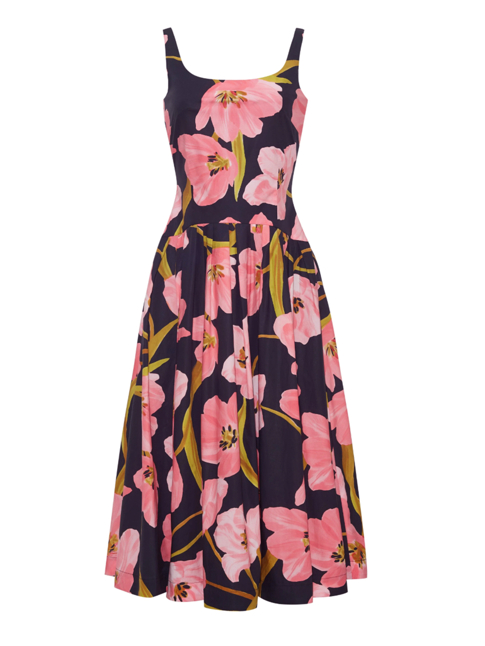 CARA CARA Regio Dress in Navy Multi Product Shot 