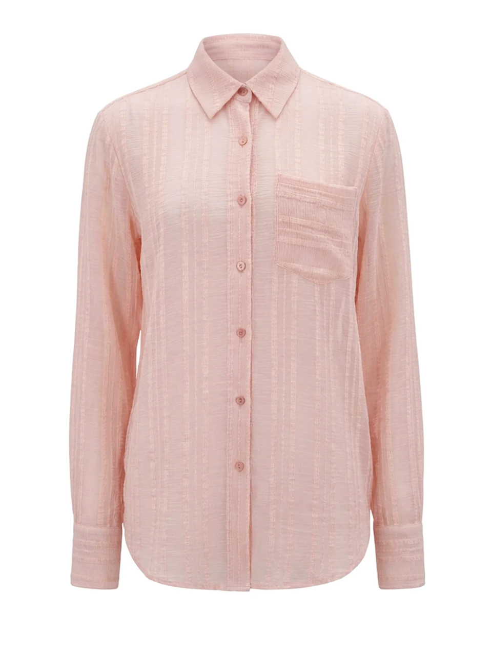 LE SUPERBE My Perfect Shirt in Blush Product Shot 