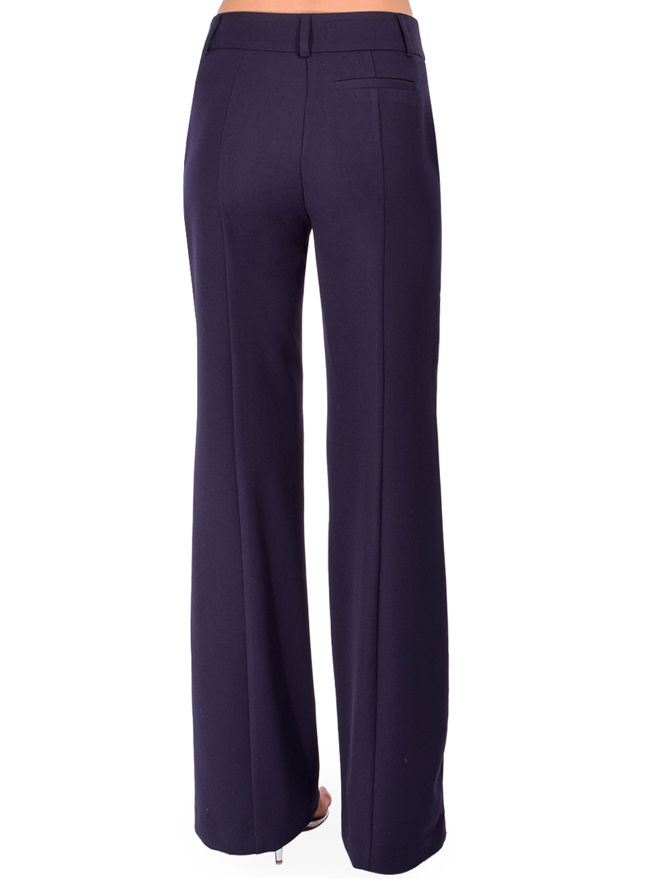 DREW Juliette Trouser in Navy Back View 