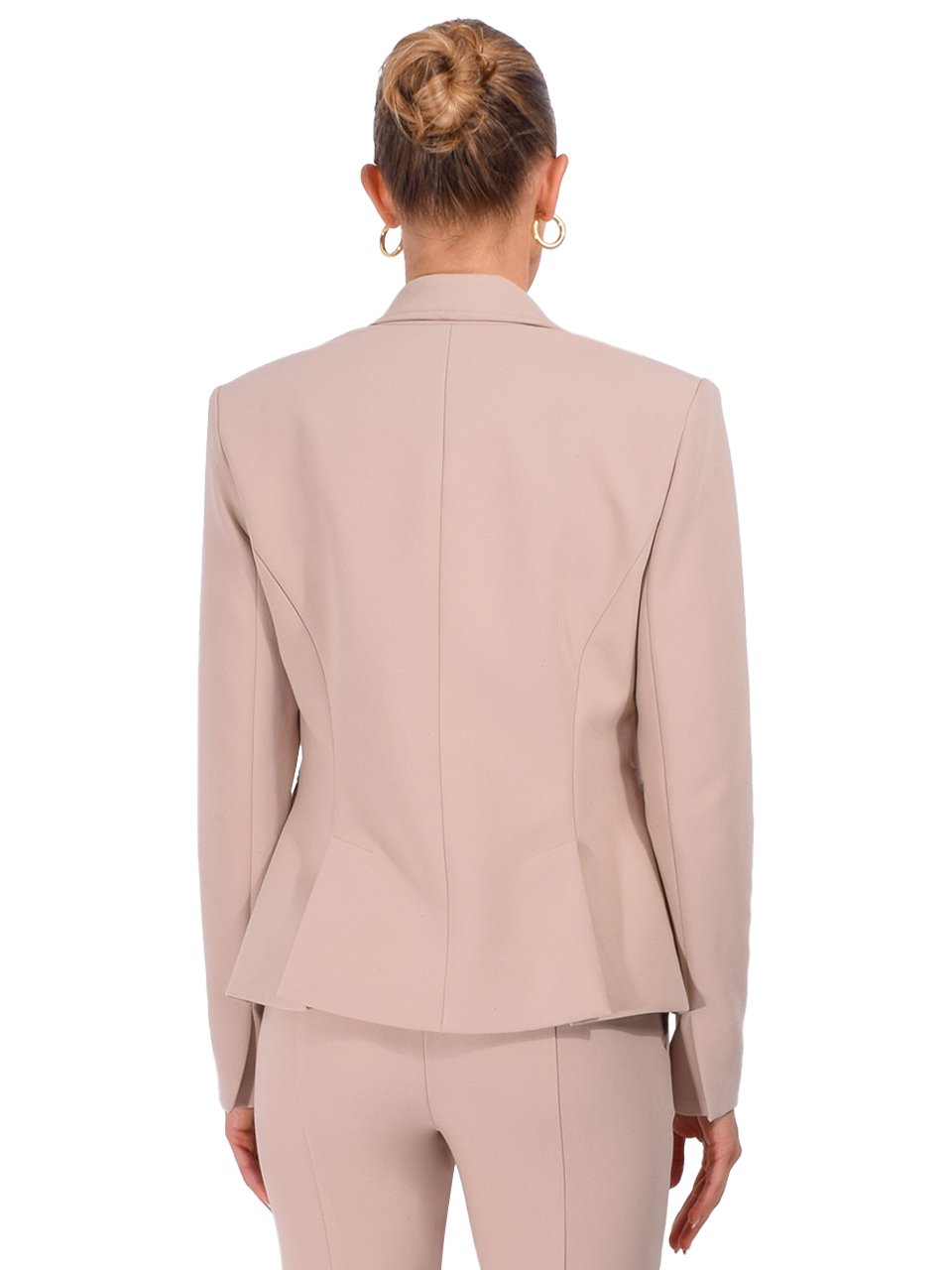 DREW Jeni Blazer in Sand Back View 