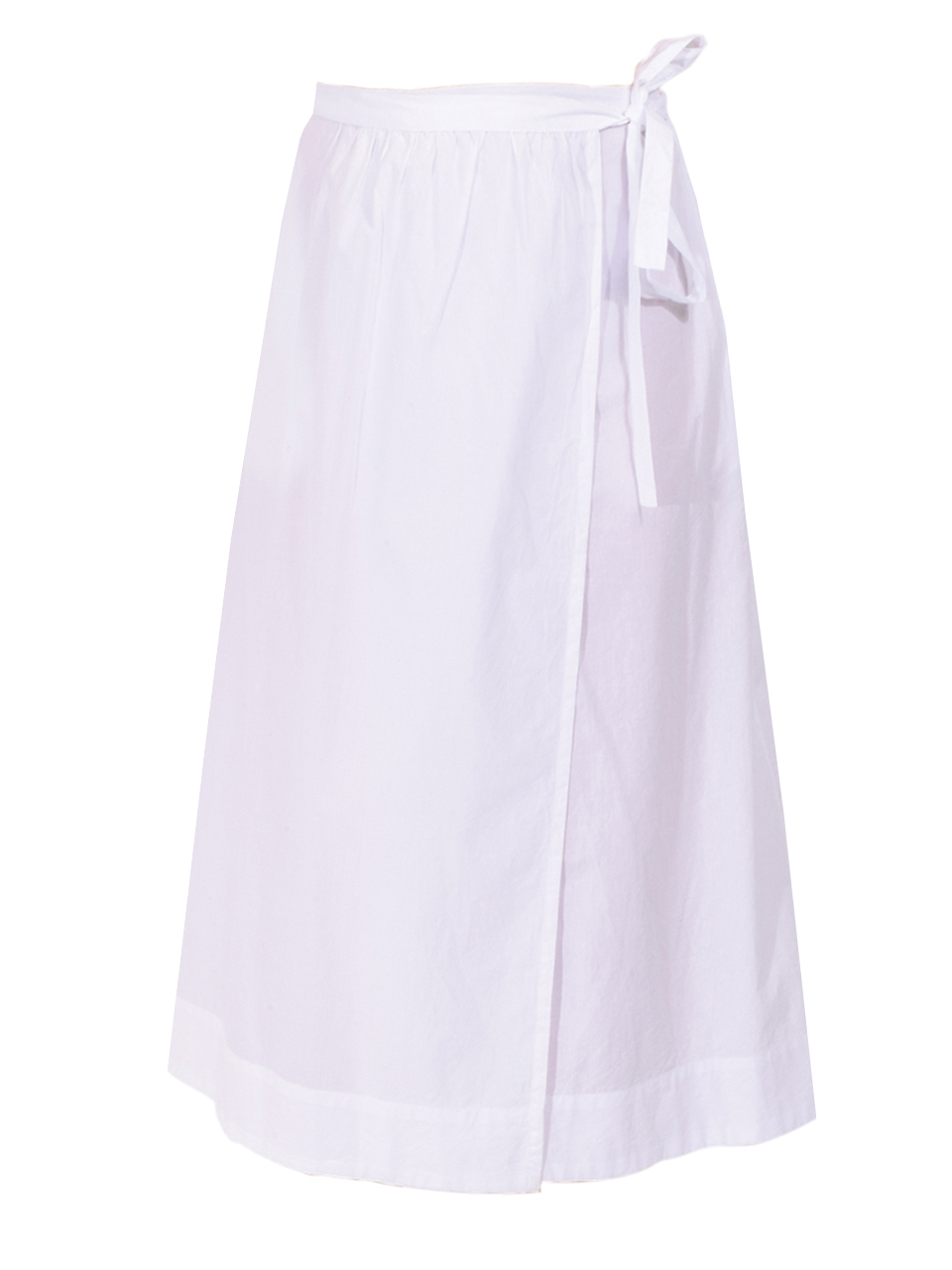 LEON & HARPER Julep Skirt in White Product Shot 