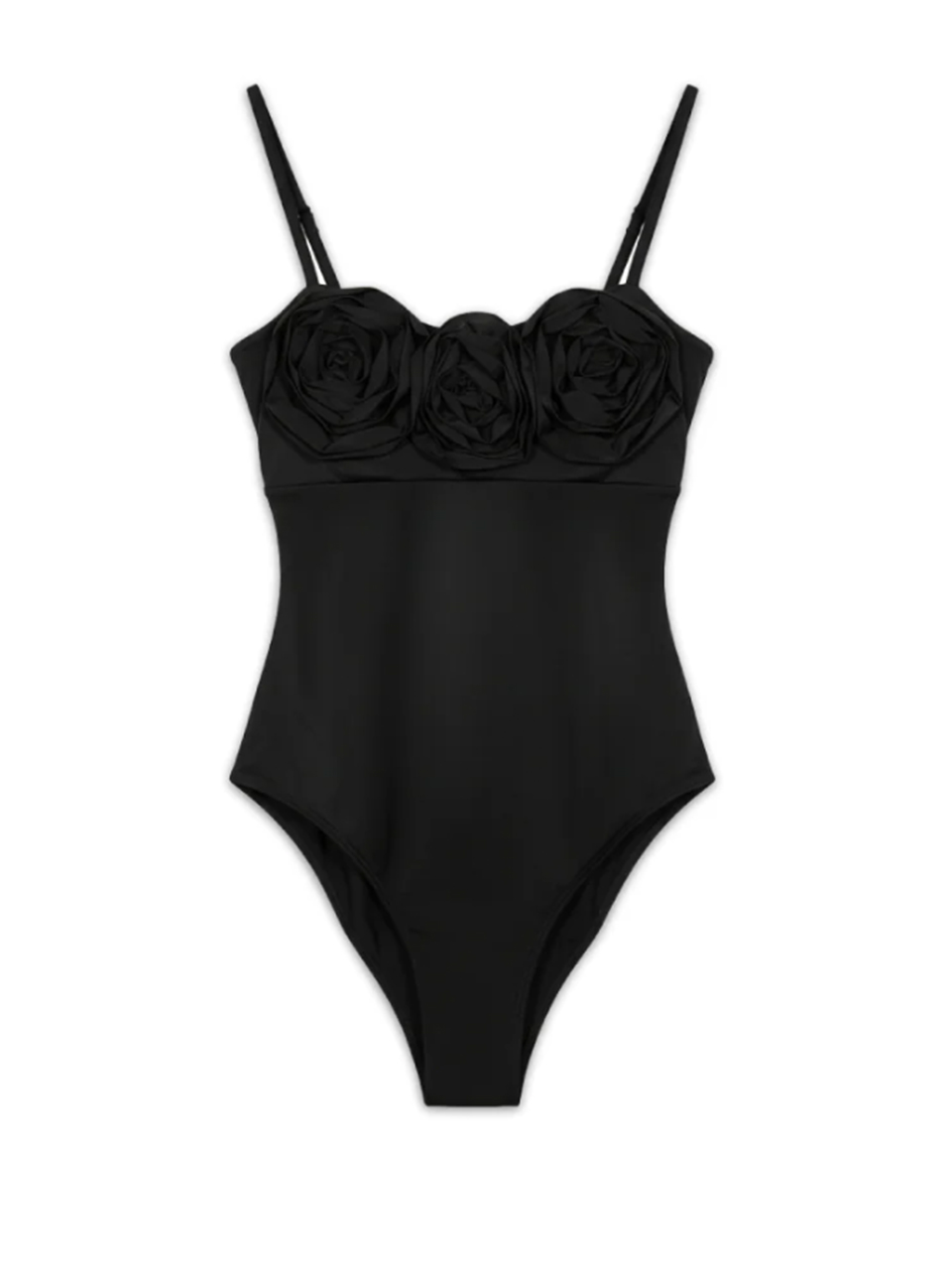 OPÉRA SPORT Zendaya Swimsuit in Black Product Shot 