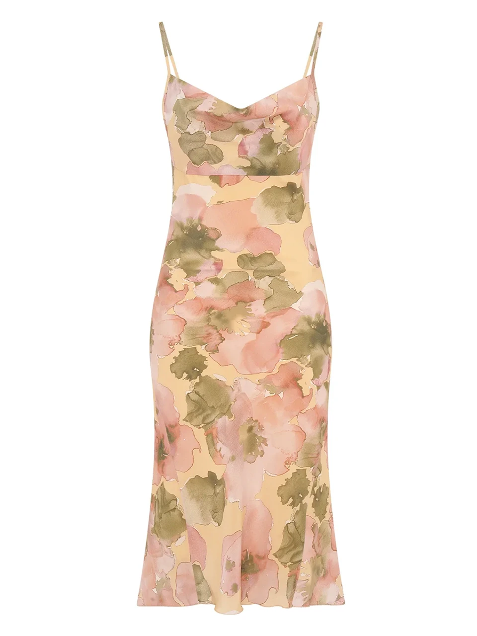 PARIS GEORGIA Thea Slip Dress in Floral Print

