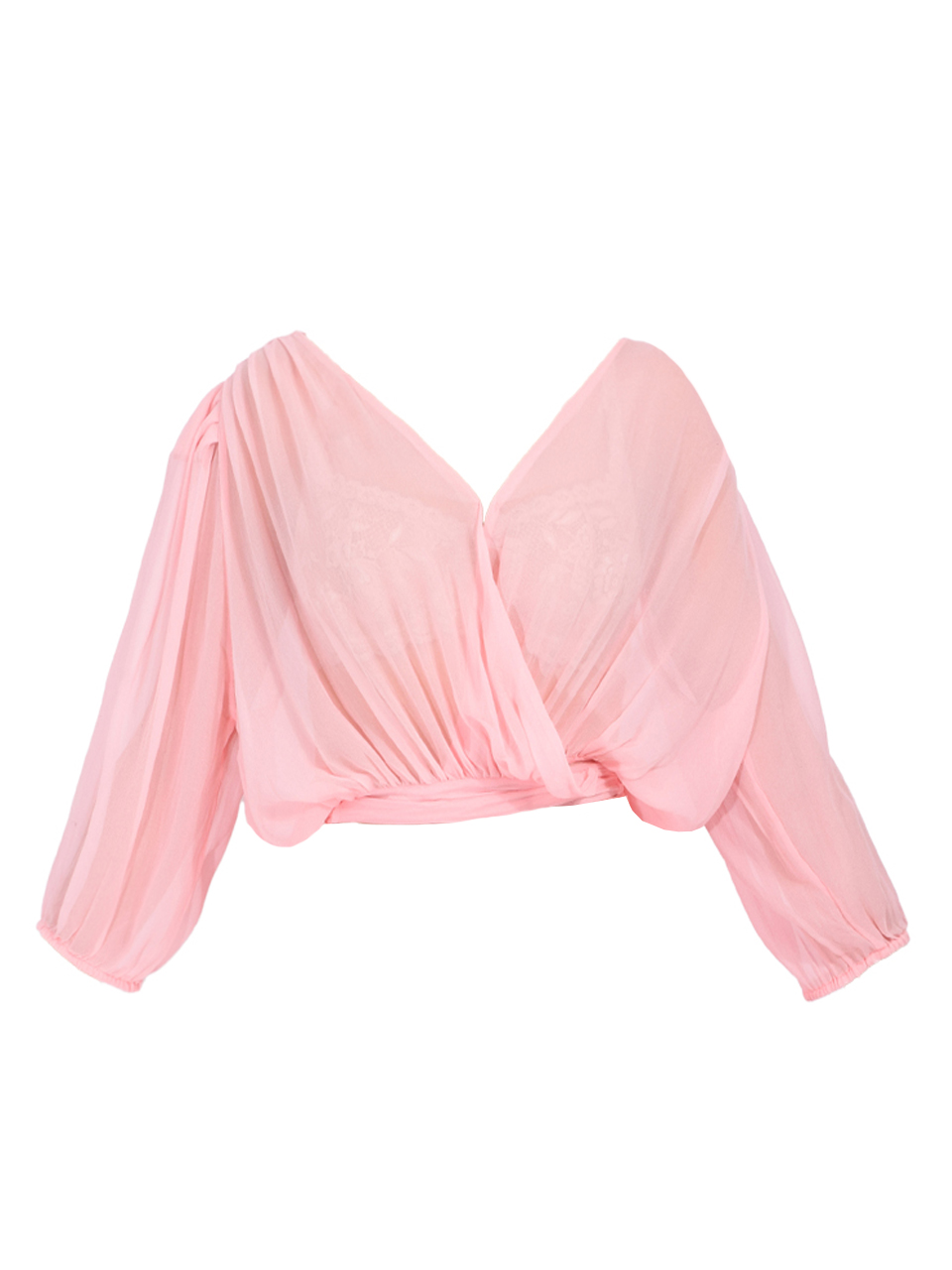 ÉTAT D'ÉTÉ Ballerin Blouse in Pale Rosette