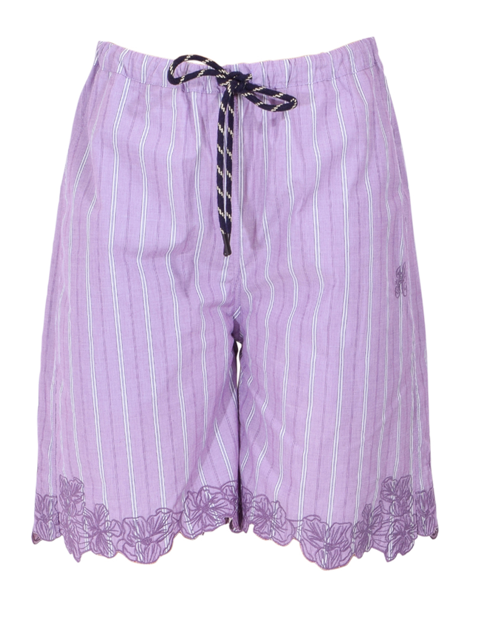 HOD Domitille Shorts in Lilac Stripe Product Shot 
