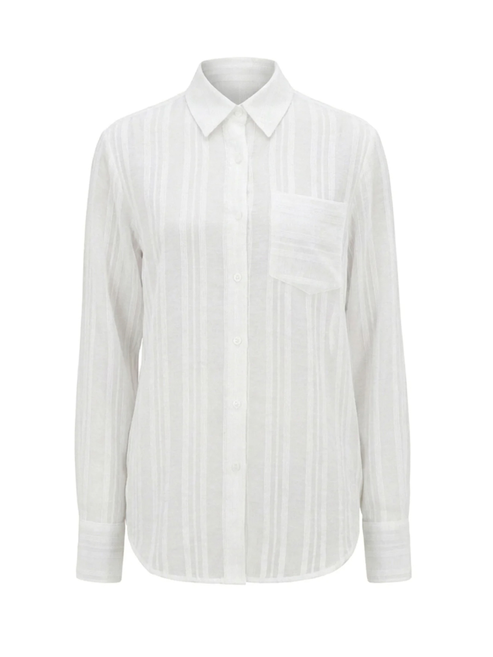 LE SUPERBE My Perfect Shirt in White Product Shot