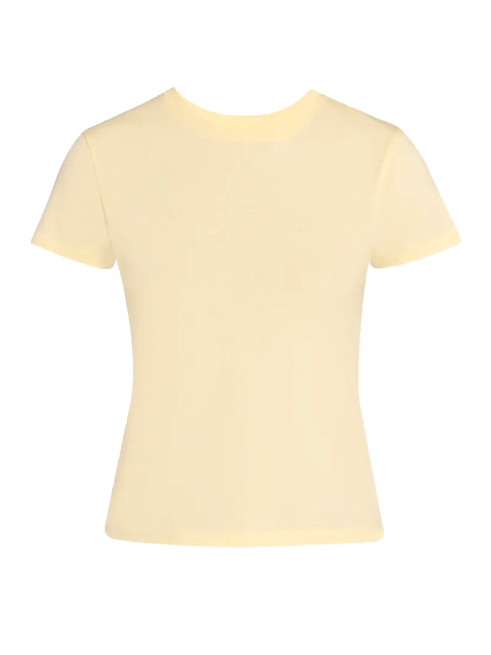 FRAME Baby Tee in Lemon

