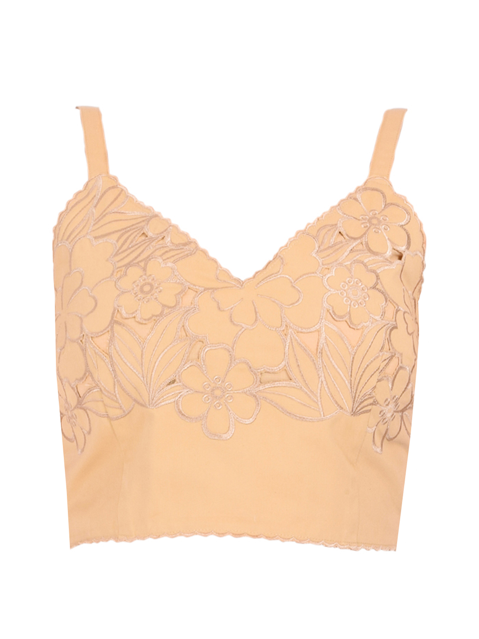 CHRISTY LYNN Feyre Top in Khaki Product Shot 
