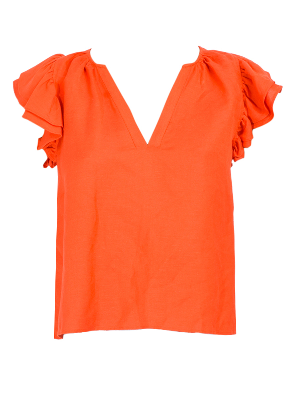 GILNER FARRAR Orla Blouse in Orange