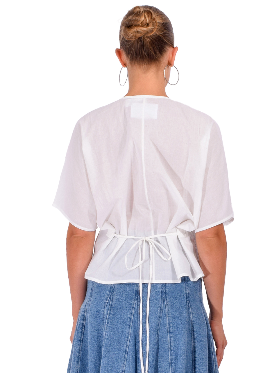 CISSA The Femme Top in Vintage Lace Back View 