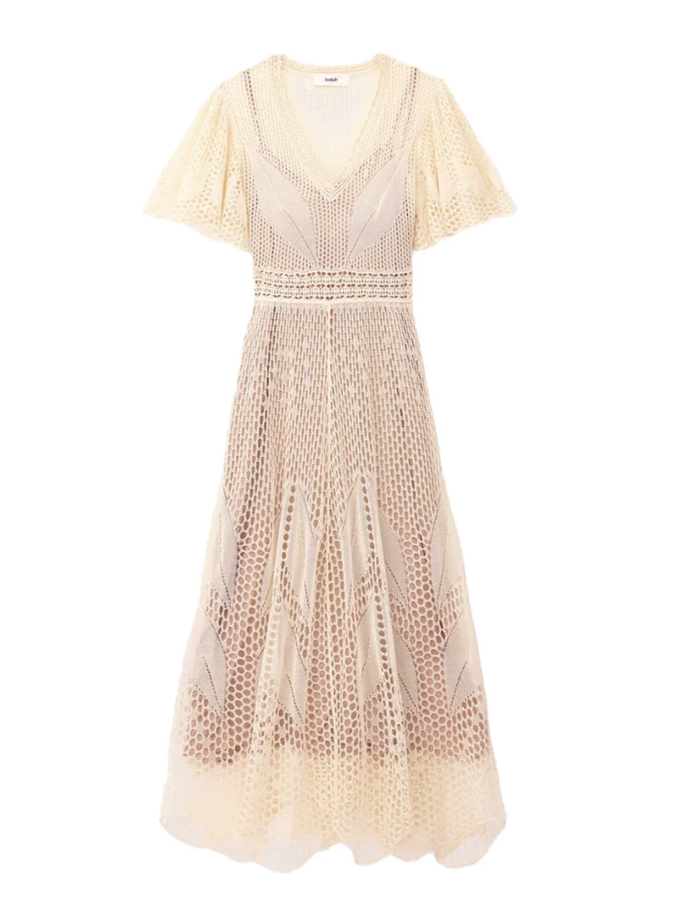 BA&SH Umia Dress in Vanille Product Shot