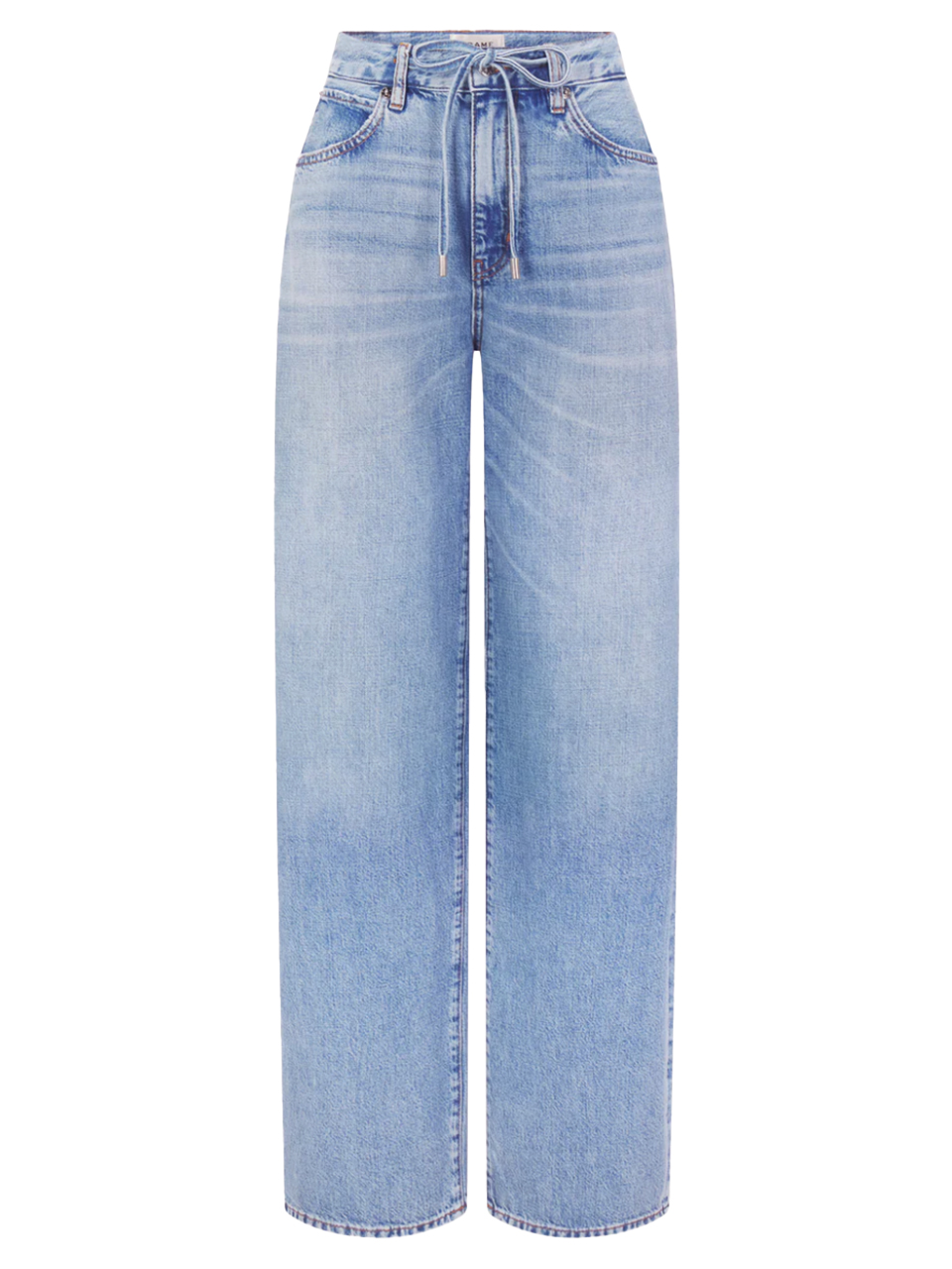 FRAME Off-Duty Drawstring Bow in Afterglow