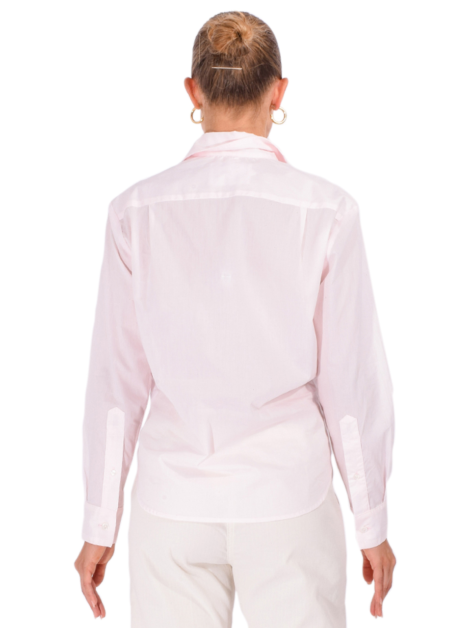 CISSA The Daily Shirt in Pink Back View 