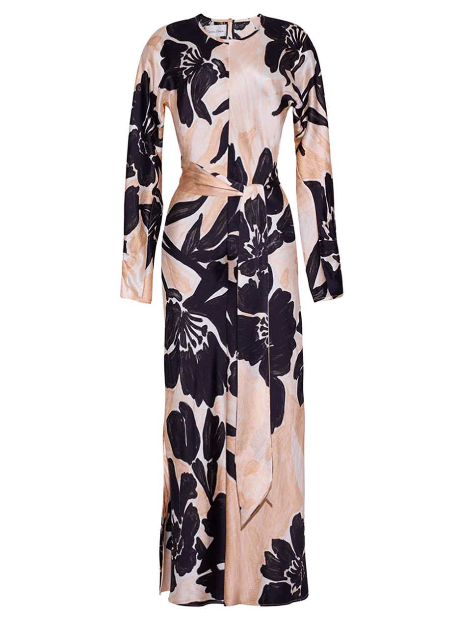 CARA CARA Montgomery Dress in Flora Shadow Ginger Product Shot