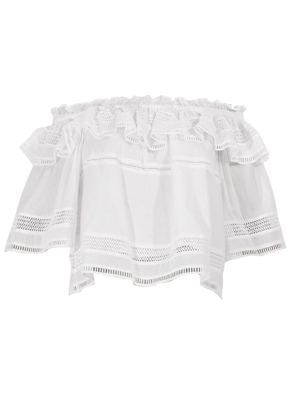 CHRISTY LYNN Angela Top in White Product Shot 