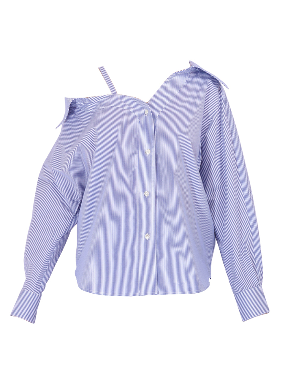 CHRISTY LYNN Dasha Top in Blue Stripe Product Shot 