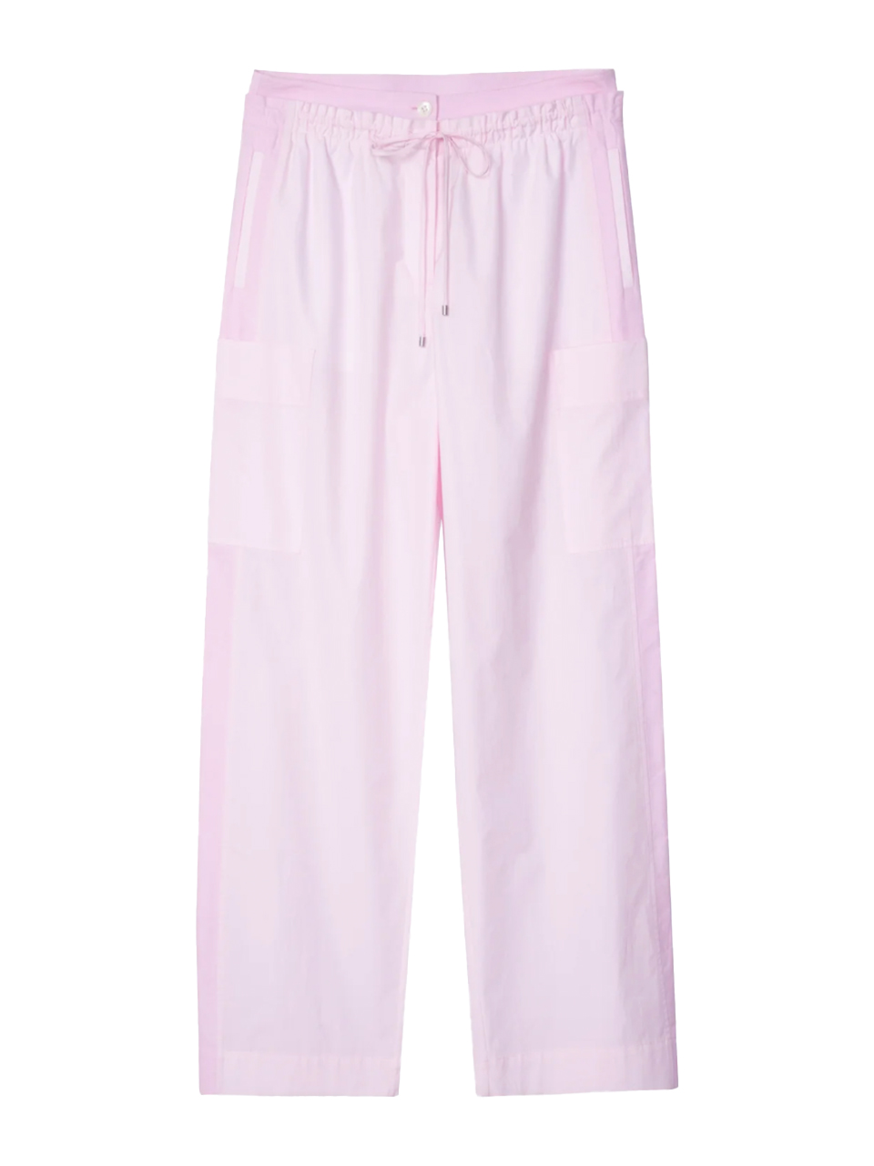 3.1 PHILLIP LIM Double Waistband Poplin Pant in Pink Product Shot 