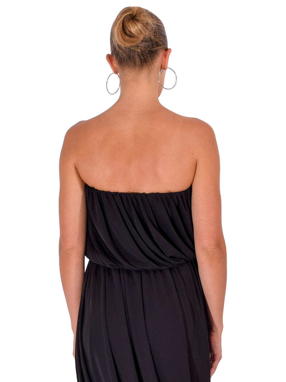 CINQ À SEPT Calden Top in Black Back View 