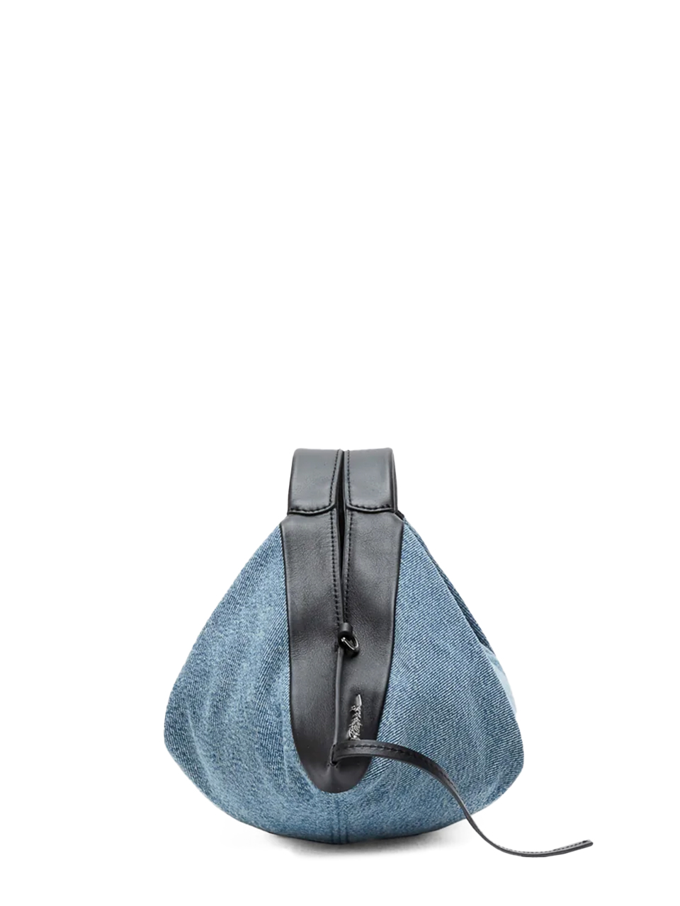 3.1 Phillip Lim Luna Mini Denim Crossbody Bag Side View 