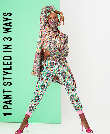 1 Pant Styled in 3 Ways