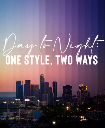 Day to Night: One Style, Two Ways