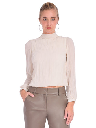 DREW Gabin Blouse in Nude