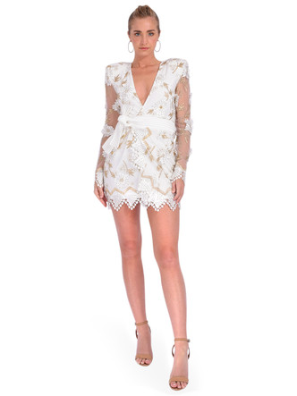 Zhivago By The Way Mini Dress in White