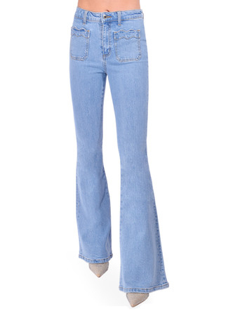 Retrofete Esperanza Denim Pant in Mercer Blue