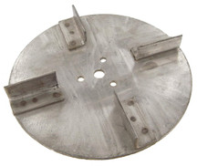 Spinner Disk Fits Buyer and Meyer Salt Spreader 9" Diameter Stainless Steel