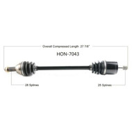 CV Axle 8130399 Replacement For Honda Utility Vehicle