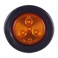 Amber Round LED Marker / Clearance Light 2" Sealed