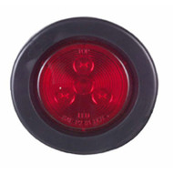 Red Round LED Marker / Clearance Light 2" Sealed
