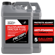 Factory Racing Oil 214802 Twin Pack Multipurpose Tractor Fluid - 5 Gallons (2x2.5 Gal bottles)