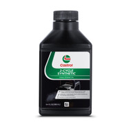 Castrol 2 Cycle Full Synthetic Oil - Small Engine Formula - 50:1 Mix Ratio - Includes Fuel Stabilizer - 6.4oz