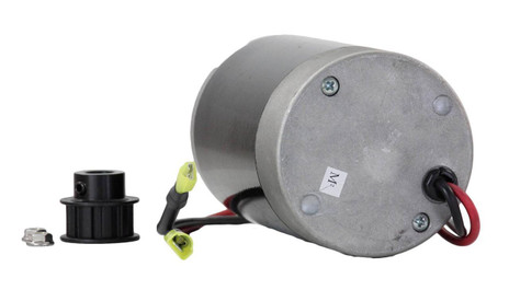 NEW 12 Volt Electric Spinner Motor For Western Tornado 10T Cogged Pulley 78300