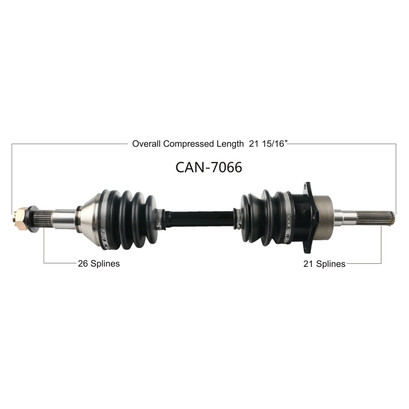 CV Axle 8130416 Replacement For Can-Am ATV