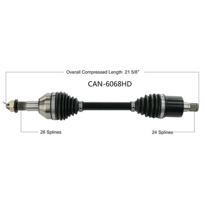CV Axle 8130459 Replacement For Can-Am ATV
