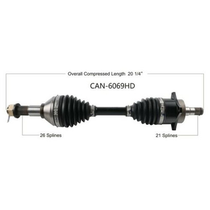 CV Axle 8130460 Replacement For Can-Am ATV
