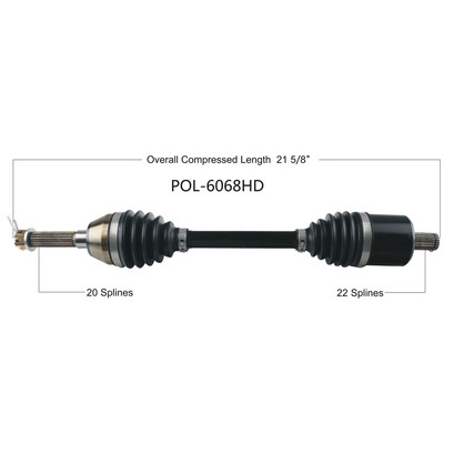 CV Axle 8130469 Replacement For Polaris ATV