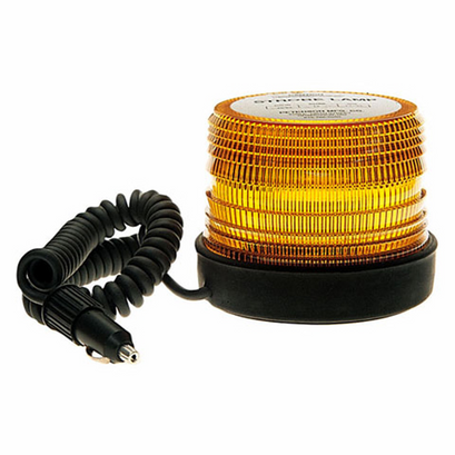 Magnetic Amber Strobe Light 15' Cord